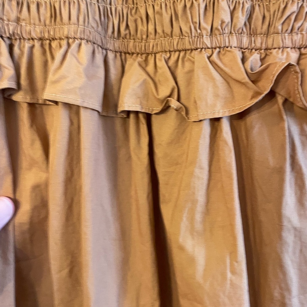 Moon River/tuckernuck midi smocked puff sleeve dress - Picture 3 of 7
